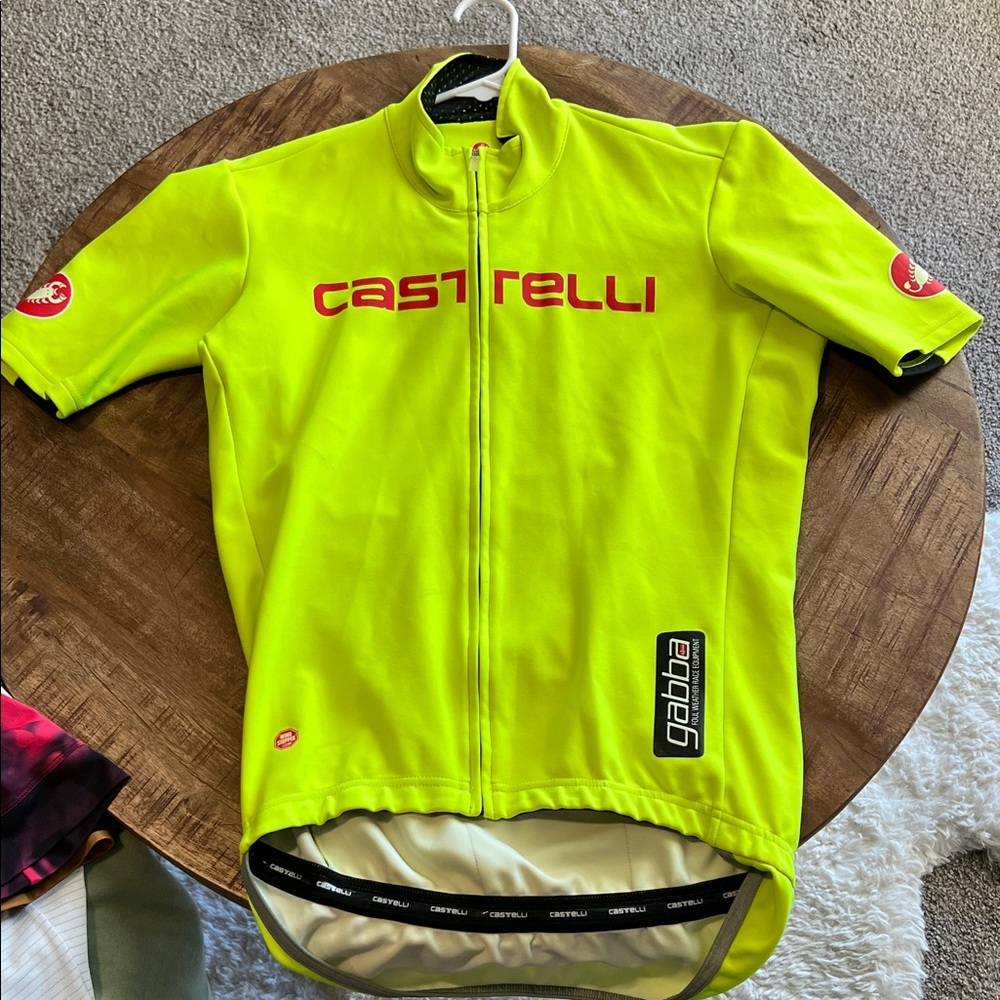 Castelli Men's Gabba Jersey - Neon Yellow